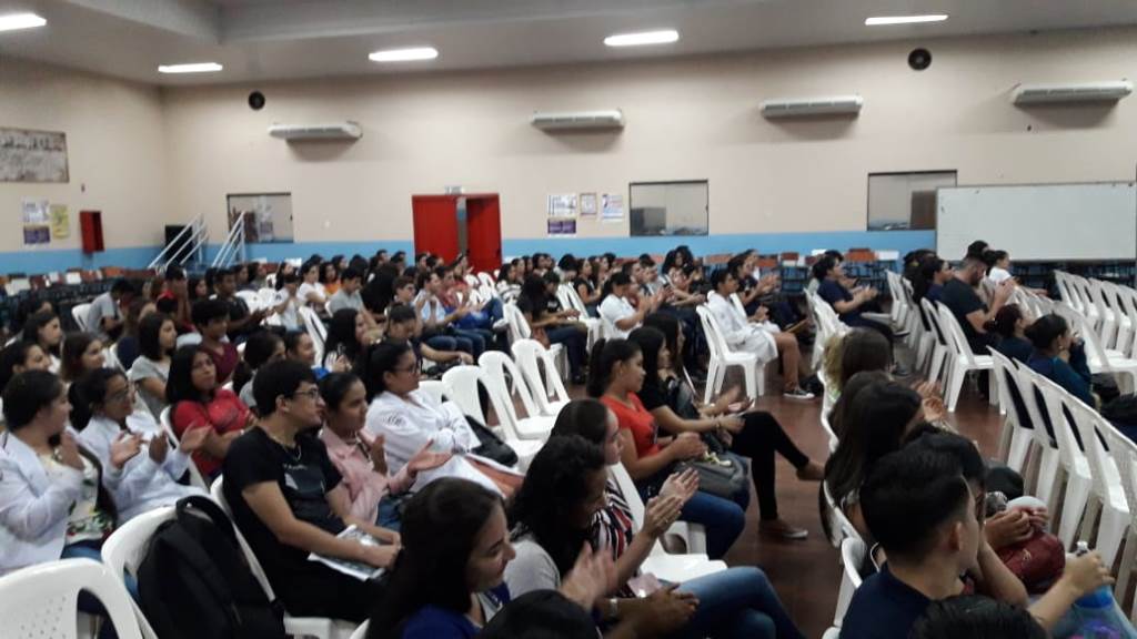 Acto de Bienvenida al 1er Curso, Facultad de Ciencias de la Salud